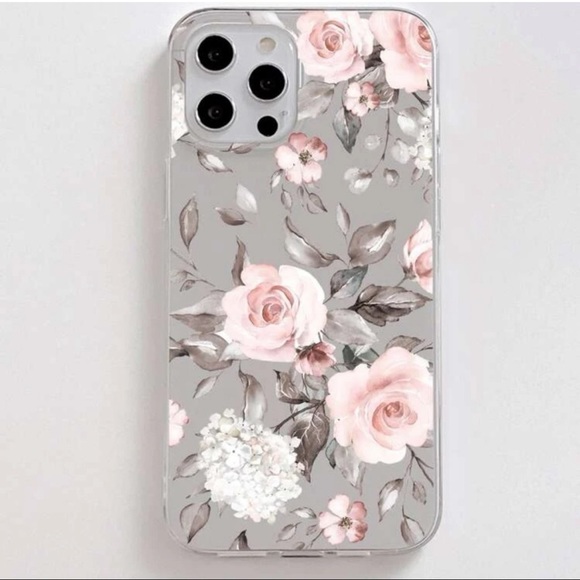 iPhone 13 PRO MAX soft case floral case - Picture 1 of 2
